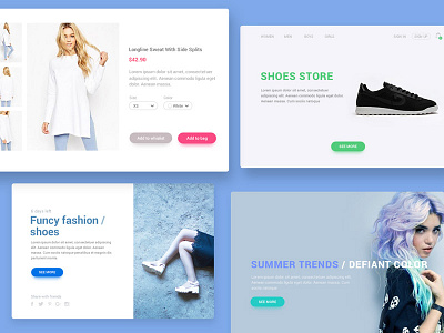 E-Commerce Shop by Marina Dmitruk on Dribbble