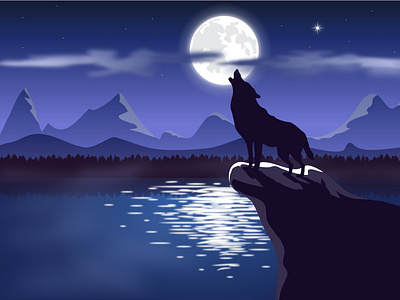 The Wolf and The Moon