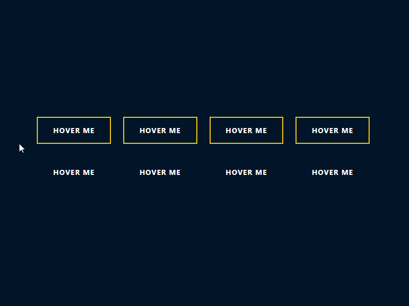 CSS Animated Buttons