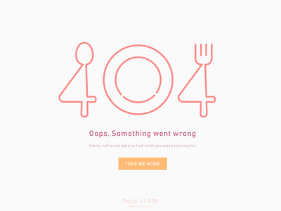 Daily UI #008 | 404 Page