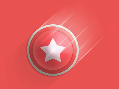 Captain Star app app icon appstore artwork design despicable details icon illustration interface ios ipad iphone light me mobile moscow reflections russia shadow texture turkey ui vector yellow