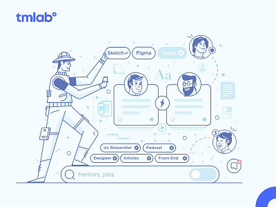 tmlab° community illustration