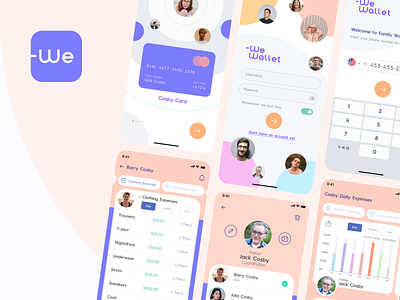 -We Wallet App Design