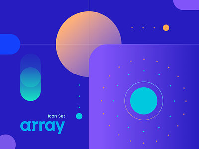 Array / Some icon set 3d array branding color design dropdown flat freelance gradient graphic design icon iconset illustration logo project ui uiset vector
