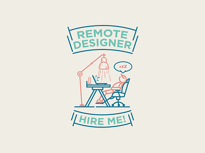 Hire Me! app apple designer hireme illustration lamp logo uı vector work