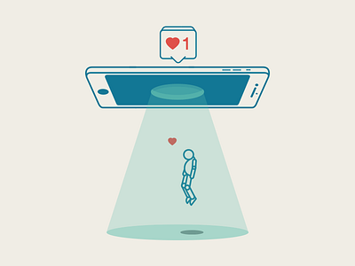 Recent Appreciation alien dead hearth icon illustration iphone life like mobil tech vector