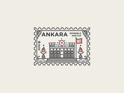 Dribbble Ankara Meetup Logo