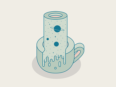 Coffee Kernel bean coffee color cup icon illustration kernel magma orbit
