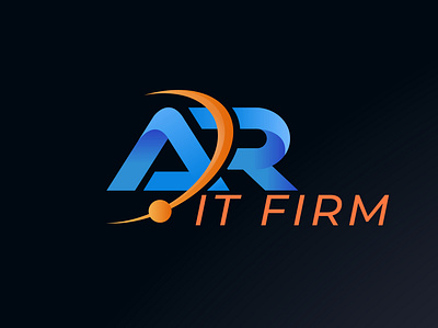 AR IT Firm Logo app logo ar logo branding logo logo creator logo maker logodesign modern logo