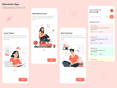 education app app design
