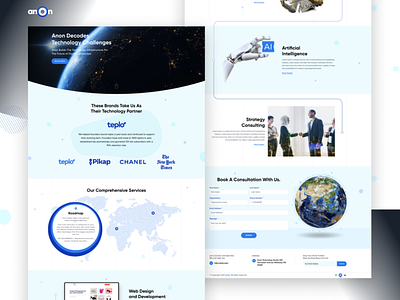 ANON - BRAND IDENTITY WEBSITE