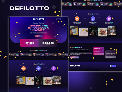 DEFILOTTO - CRYPTO WEBSITE