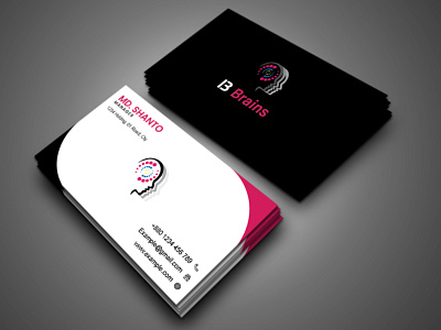 Medical Business Card business card design graphic design illustration logo medical business card minimal