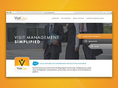 VisitOps Website software tech website