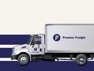 Premier Freight Logo Application
