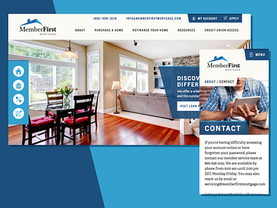 Member First Mortgage Website