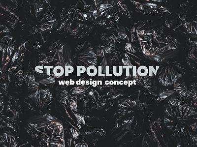 stop pollution branding cover graphic design plastic pollution poster ui visual