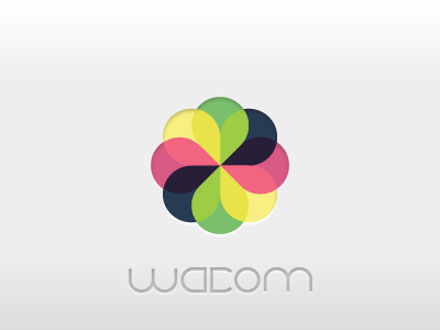 Wacom Rebrand Process abstract gif identity logo design process rebrand wacom