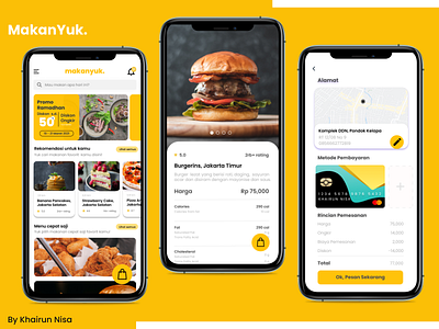 Food Order app apps food gojek ios mobile ui portfolio portrait ui design uiux