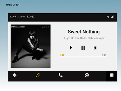 #Daily UI 034 - Car Interface