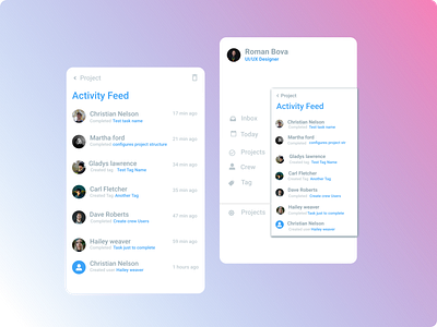 ## Daily UI 47 - Activity Feed dailyui ios mobile app social media ui design