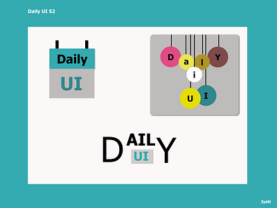 #Daily UI 052 - Daily uI logo daily ui 052 dailyuichallenge dailyuilogo figma figmadesign ios uidesign