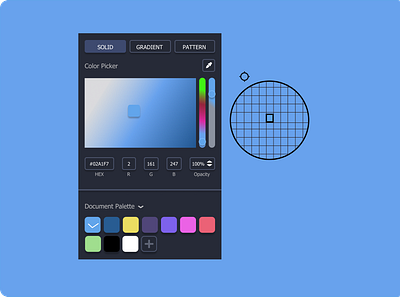 #Daily UI 060 - Color Picker app color daily ui 060 dailyui dailyuichallenge design figma ios wireframe