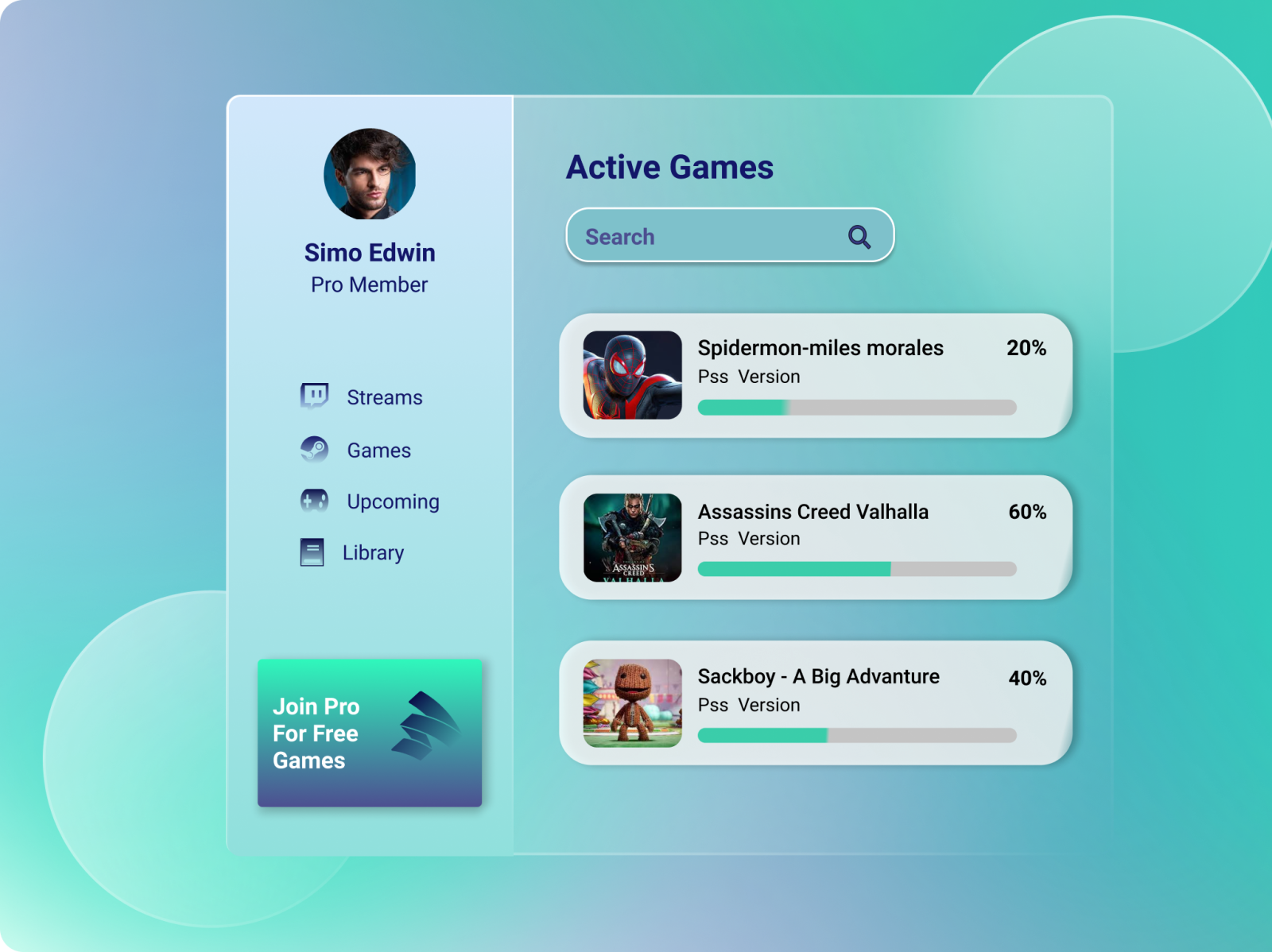 ##Gaming Trending Platform & Marketplace 🎮 by Jyoti on Dribbble