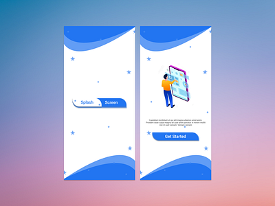 #Daily ui 93 Challenge - Splash Screen