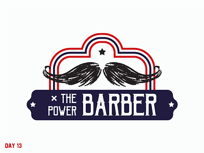 Daily Logo Challenge 13/50 barber daily daily challenge daily logo dailylogochallenge design letter logo logo