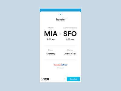 Triptana — Flight Details app flight interface ios mobile travel ui ui design user interface design ux visual design