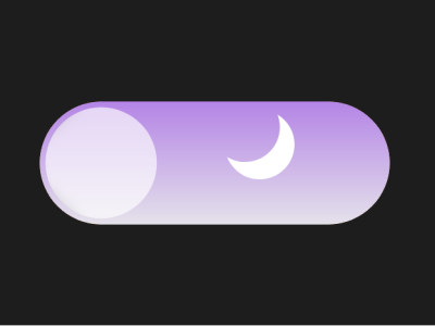 Night Switch adobe adobexd app design icon illustration night switch night switch nightmode ui ux uxui vector violet