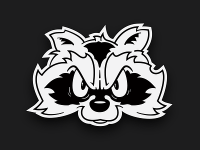 Raccoon Mascot illustration looney tunes mascot mascot character mascot logo raccoon racoon sports toronto trash panda