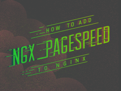 Ngx Pagespeed clouds green illustration sky speed texture type typography