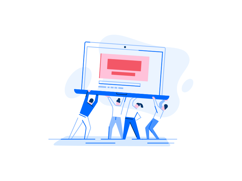 DO Community - new features! community gif illustration people