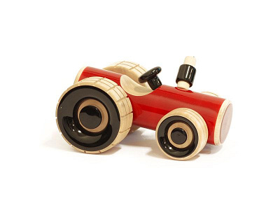 Maya Organic Tractor Push Toy amazing baby children collection eco friendly fun activity kids learning games new born gifts new born toys pull toy skills development thegingertots tractor pull toy wooden toys