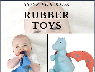 Rubber Toys for Kids activity babies baby children eco friendly kids new games play toy relationship rubber teether teething toy toddlers toys