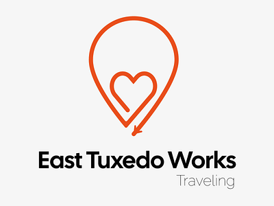 East tuxedo works traveling company logo design branding conception design graphic design icon logo logo design vector