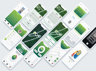 MOBILE App UI clean creative design designer designs eco ecommerce app illustration mobile app mobile ui model modern design trendy typography ui ui ux ui design uidesign uiux ux