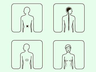 Icons for doctor's website