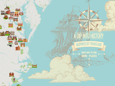 Nantucket Diver Fishing Design by Lisa McCormick on Dribbble