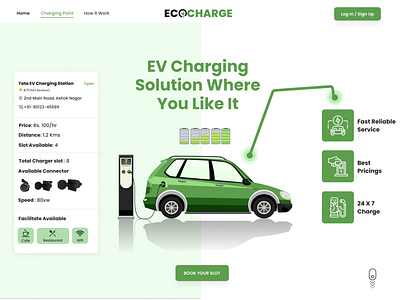 Ecocharge - EV Charging Station Website