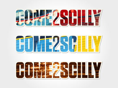 come2scilly.com – Logo brand design holiday identity logo scilly travel typography