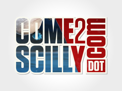 come2scilly.com – Logo (stacked version) brand design holiday identity logo scilly travel typography