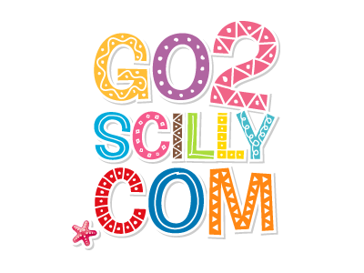 go2scilly.com – Logo #01 brand colour design go2scilly holiday identity logo scilly travel typography