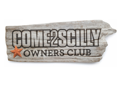 come2scilly - Owners Club Logo branding come2scilly design identity logo promotion scilly travel