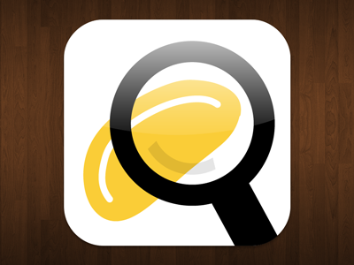 Pasty Finder – App icon app design finder icon ipad iphone pasty pasty finder