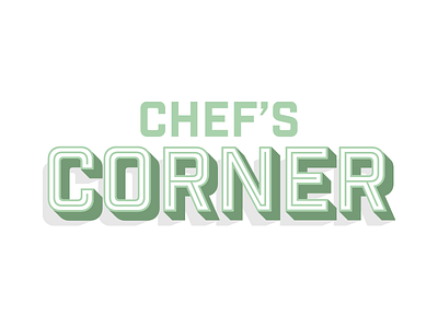 Chef’s Corner – Logo Design branding design food logo