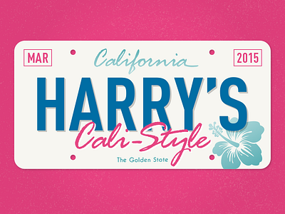 Harry’s Cali-Style – Logo Design branding cali california cornwall design drinking eating food identity logo mexican mexico