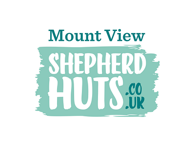 Mount View Shepherd Huts – Alternate Logo accommodation branding cornwall design identity logo shepherd hut